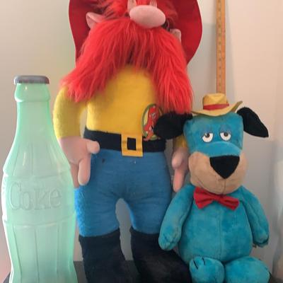 Yosemite Sam Huckleberry Hound And Large Coke Bank