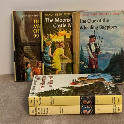 Nancy Drew Mystery Stories Lot #10