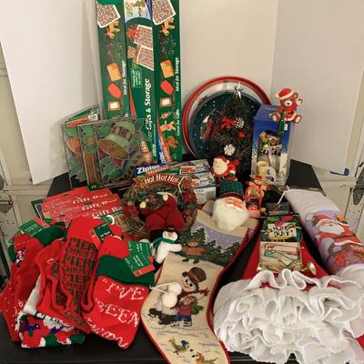 Christmas Stockings And Decor
