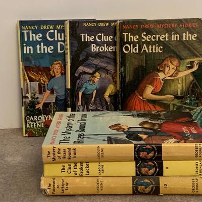 Nancy Drew Mystery Stories Lot #2