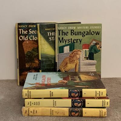 Nancy Drew Mystery Stories Lot #1