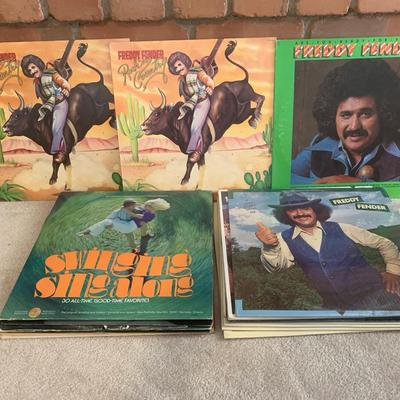 Freddy Fender And Other Misc Records