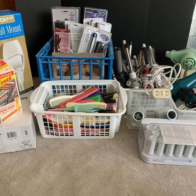 Curling Irons, Hairdryers, Heated Rollers, Combs, And Perm Rods 