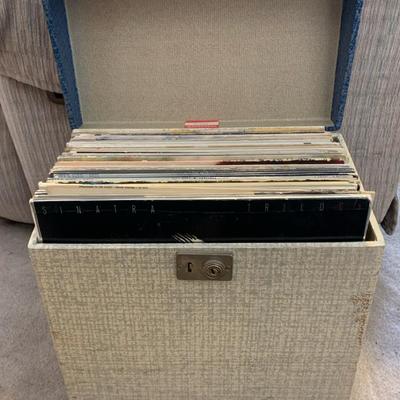 Vintage Record With Case