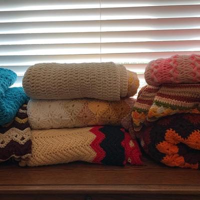 Crocheted Blankets 