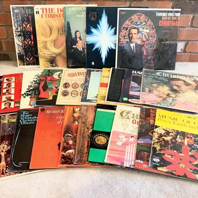 Christmas Music Record Collection B