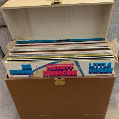 Vintage Records With Case Lot #2
