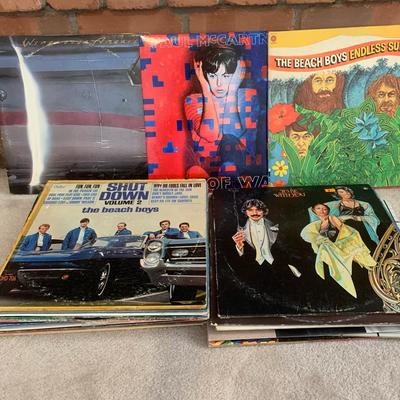 Vintage Beach Boys, Tony Orlando, And Misc Records