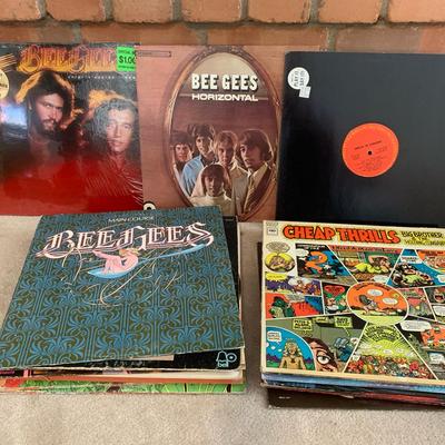 Vintage BeeGees And Other Misc Records