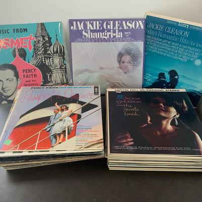 Jackie Gleason, Percy Faith And Misc Records