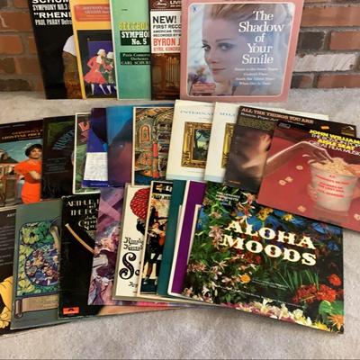 Vintage Miscellaneous Record Collection 
