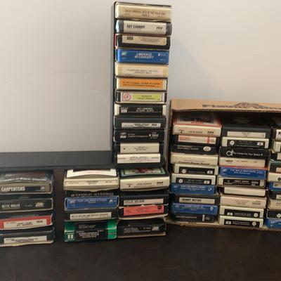 Lot - B - 8 Track Tapes