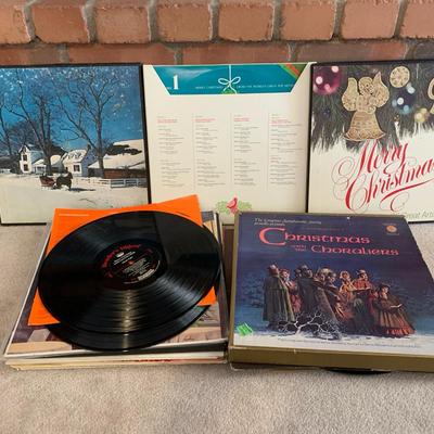 Large Christmas And Other Misc Records Lot