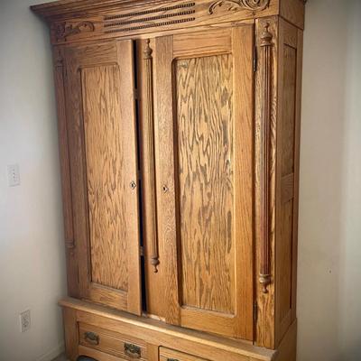 Wooden Armoire 