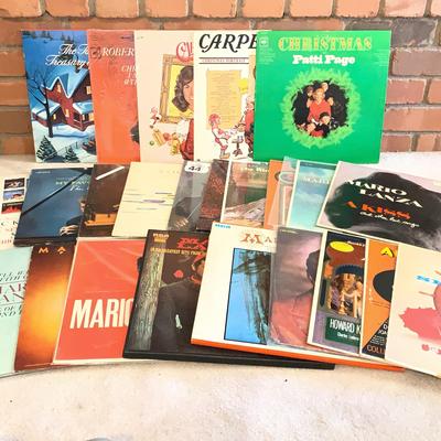 Mairo Lanza And Christmas Music Record Collection 