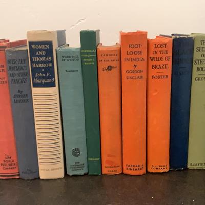 Lot Of Vintage Hardback Books