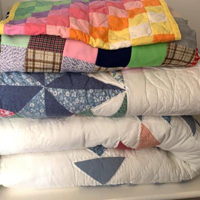 Two Quilted Blankets