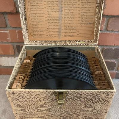 Vintage Record Set, 10 In Eps