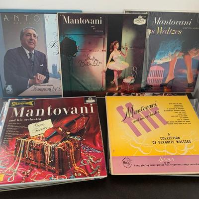 Vintage Mantovani And Misc Records