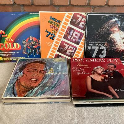 Vintage 70’s Hits And Misc Records