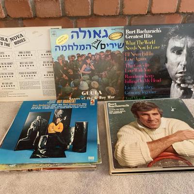 Vintage Burt Bacharach And Misc Records