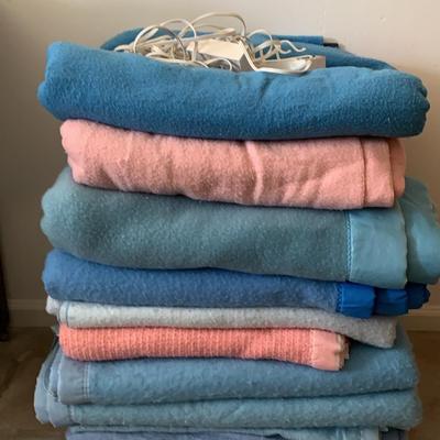 Pink And Blue Blankets