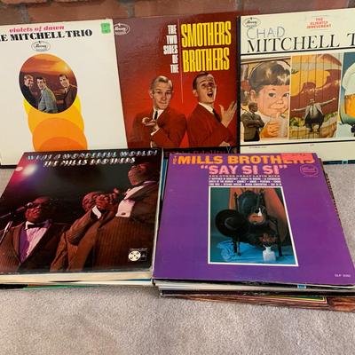 Mills Brothers, The Mitchel Trio, And Other Misc Records