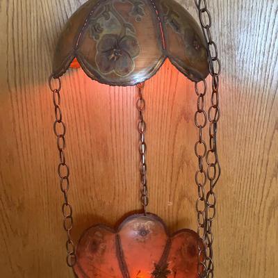 Copper Hanging Light