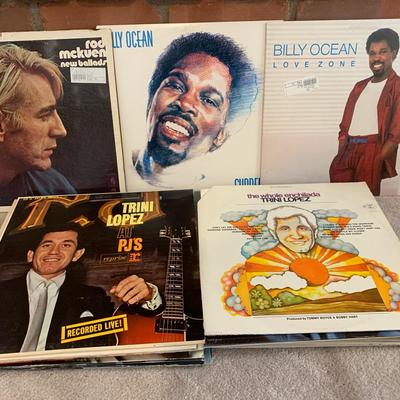 Billy Ocean, Trini Lopez, And Other Misc Records