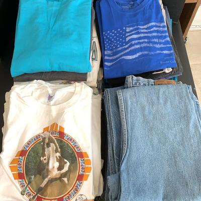 Men’s Jeans And Tshirts