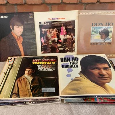 Don Ho, Bob Dylan, And Misc Records
