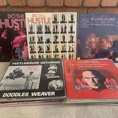 Vintage Do The Hustle And Other Misc Records