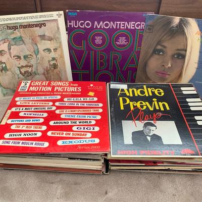 Hugo Montenegro,Andre Previn And Misc Vintage Records 