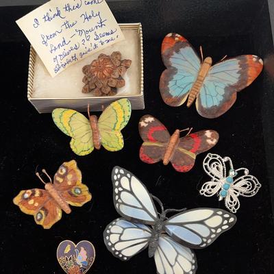 Butterfly Brooches