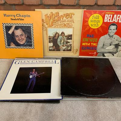 Glen Cambell And Other Misc Records