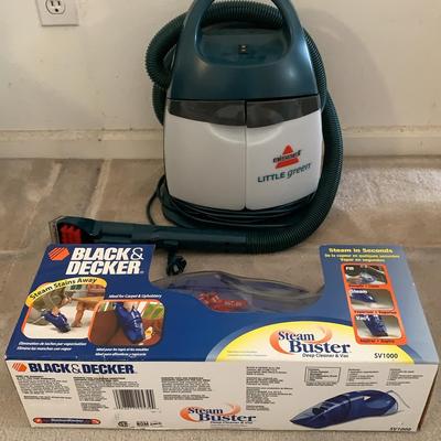 Bissell Little Green And Black And Decker Steam Buster