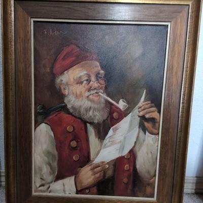 Canvas Framed Art Work
