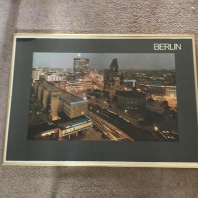 Large Framed Poster of Berlin