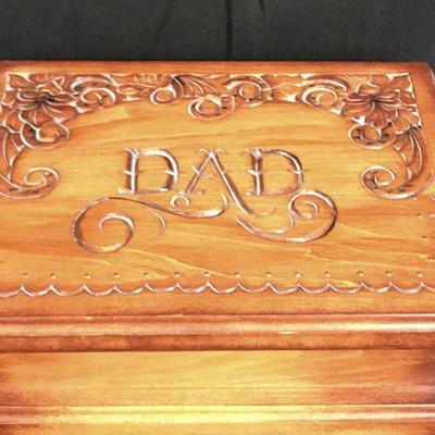 Handcarved Valet for Dad