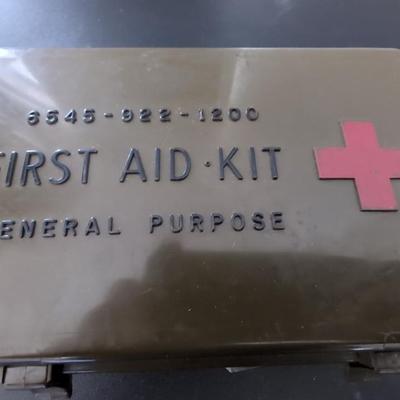 First Aide Kit, Retro. 