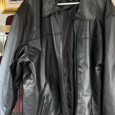 Black Leather Jacket 