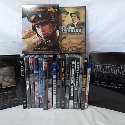 Various DVD Ritle, Battle/War Genre 