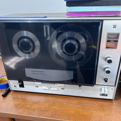 Panasonic Reel To Reel Tape Player 