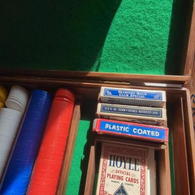 Card Games And Poker Chips