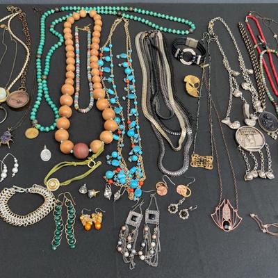 Eclectic Costume Jewelry Collection | Statement Necklaces, Earrings, & Charms