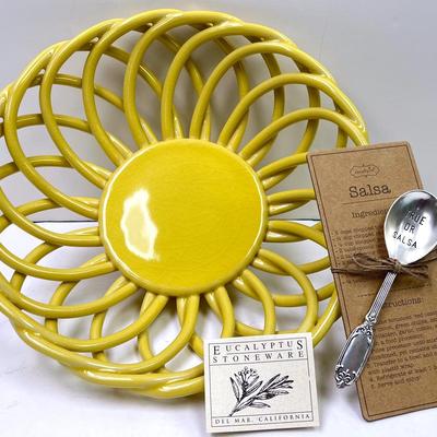 “Eucalyptus” Stoneware Basket and More #1