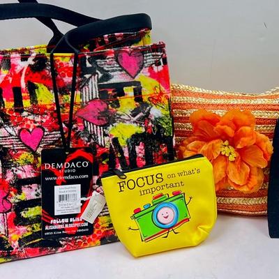 “Ganz” Flower Pouches with Matching Hats and More