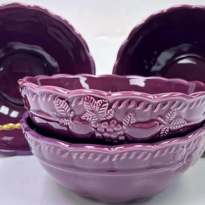 “Young’s” Stoneware Kitchen Bowls