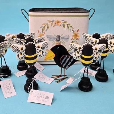 "CBK," Bee Figurines and More