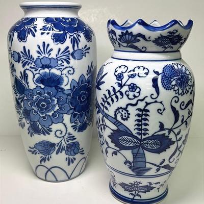 "Berkeley Design" and “Seymour Mann” Porcelain Vases 